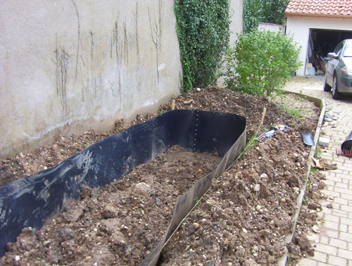 Positionnement de la barrière pour Bambous